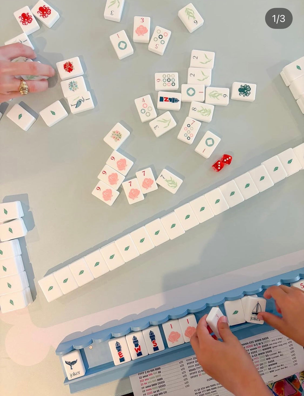 The Cape Set - Capeside Costal Mahjong Tiles