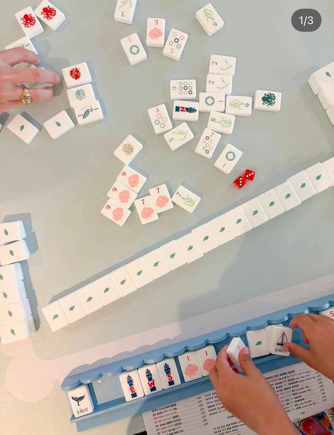 The Cape Set - Capeside Costal Mahjong Tiles