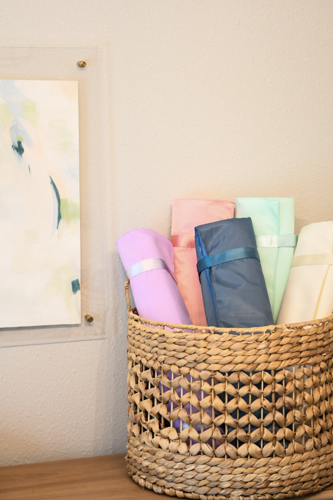 Mahjong Rack Bag - Denim