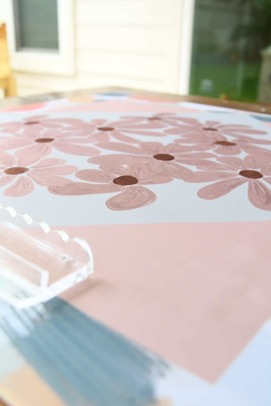 The Muted Florals Mat