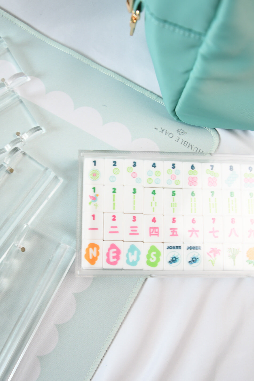 Miniature Acrylic Racks 12" with Scallop Pusher