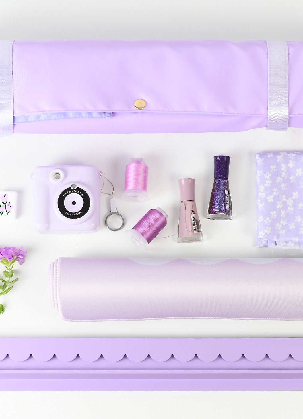 The Lilac Scallop Mat