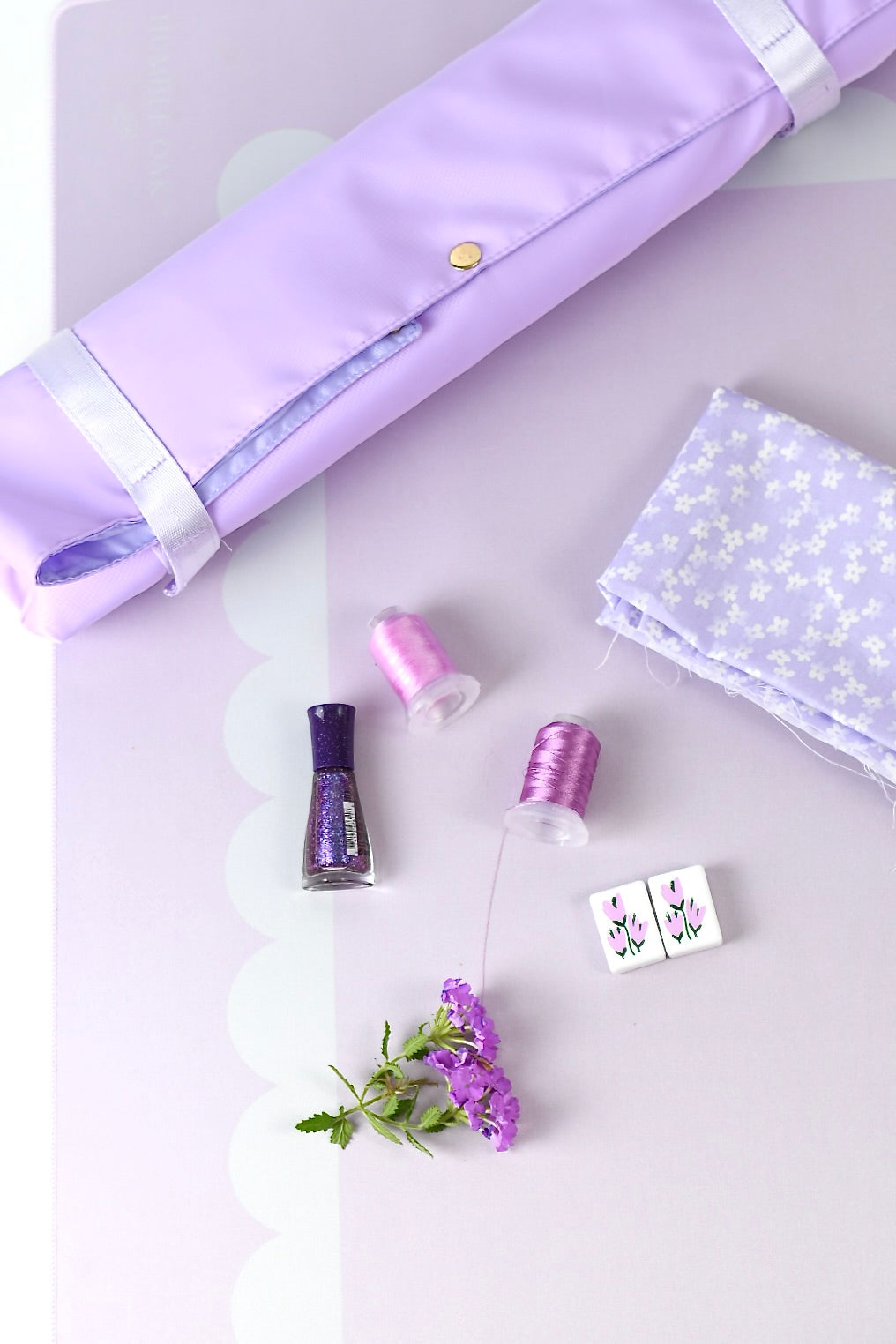 Mahjong Rack Bag - Lilac