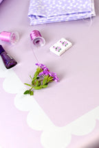The Lilac Scallop Mat