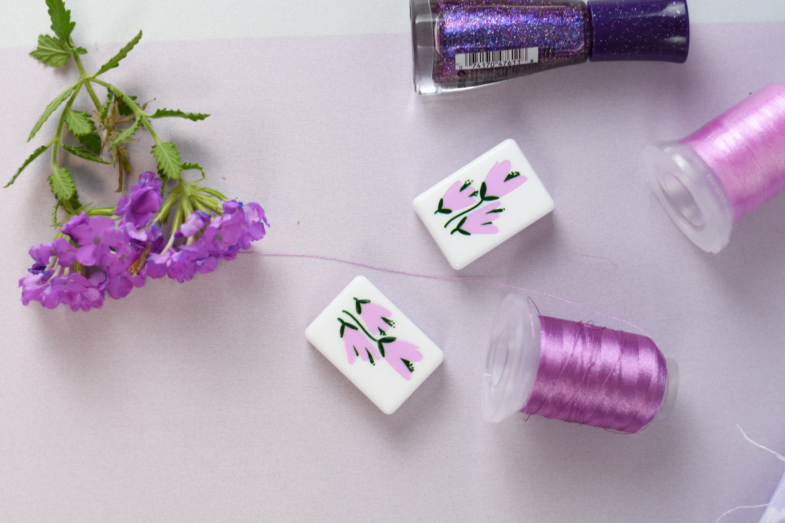 The Lilac Scallop Mat