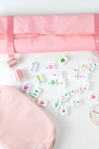 Mahjong Rack Bag - Pink
