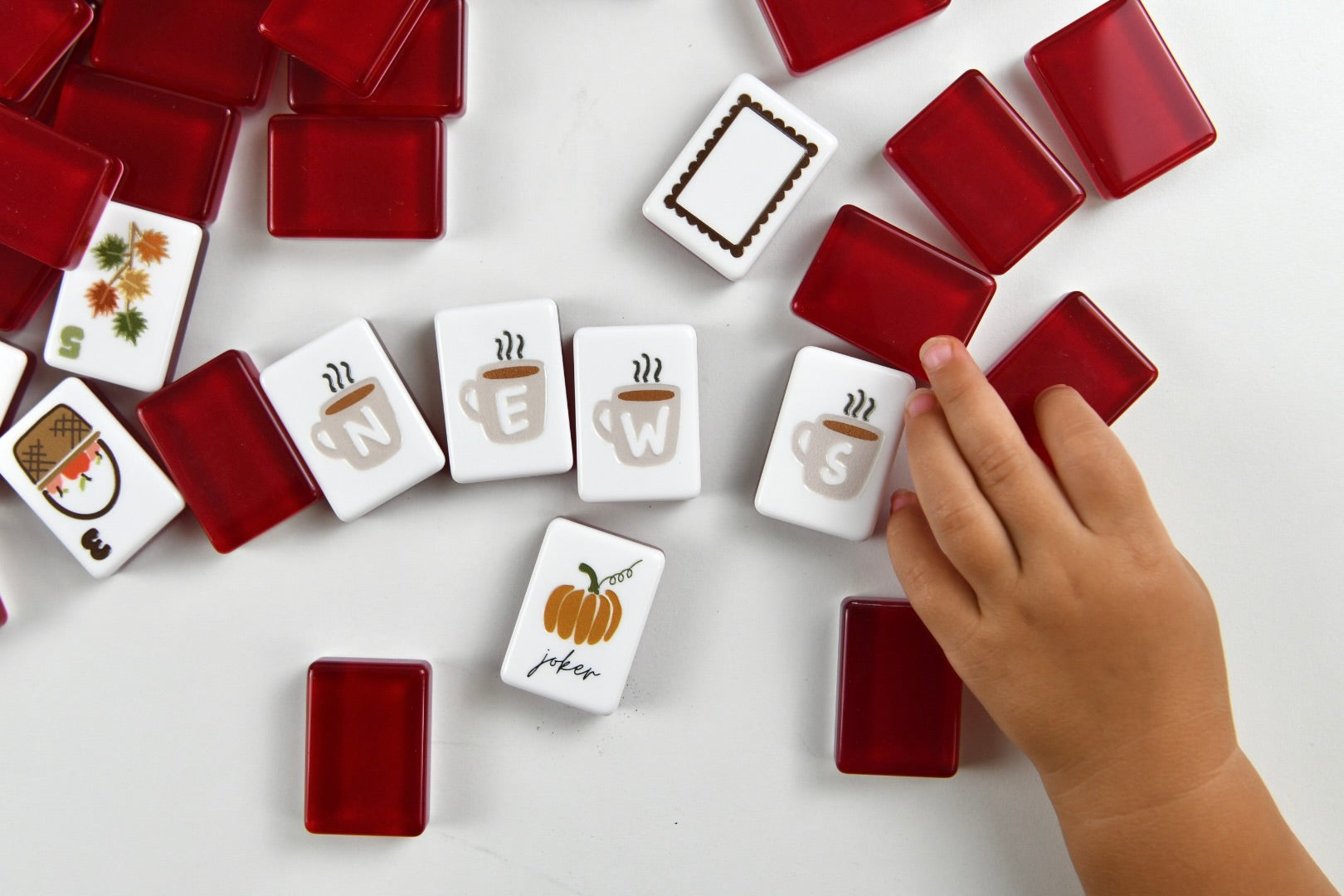 The Fall Set - Dreamy Autumn Mahjong Tiles
