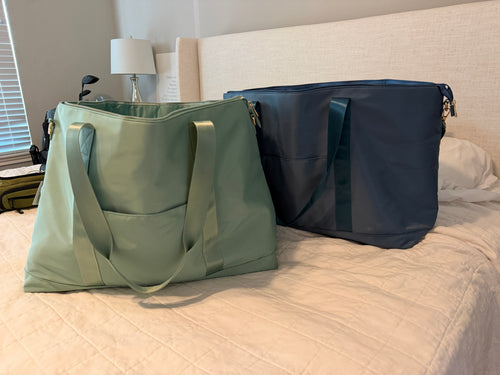 Carry All Mahjong Tote/Weekender Bag