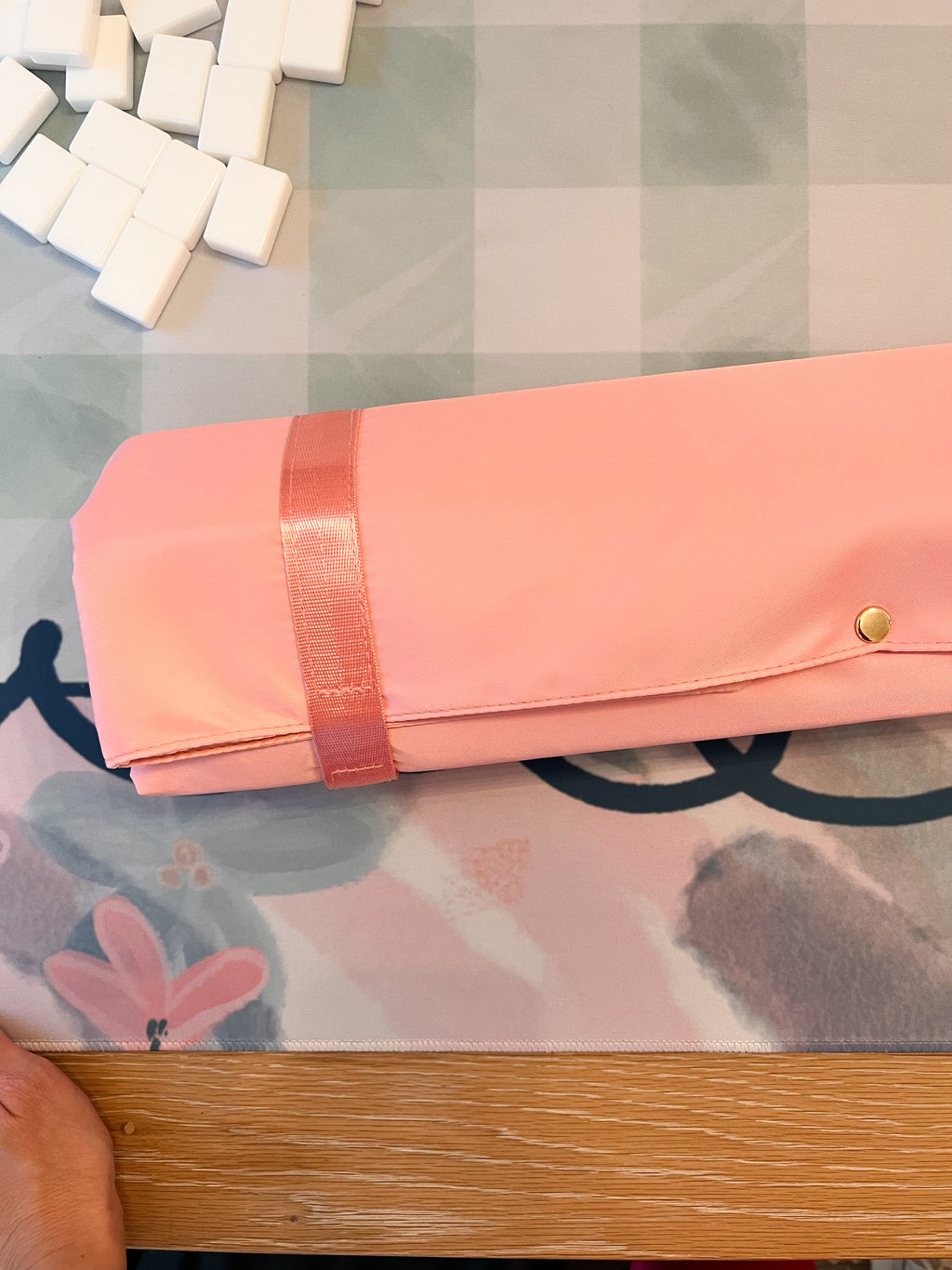 Mahjong Rack Bag - Pink