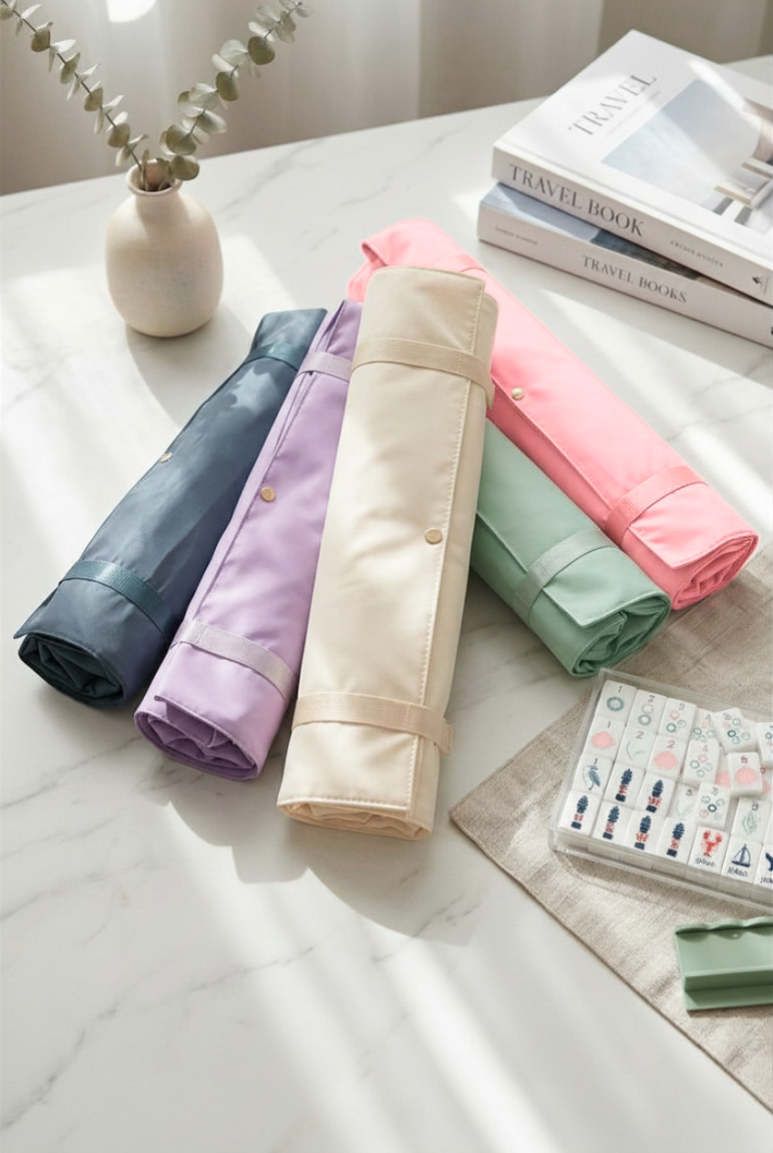 Mahjong Rack Bag - Cream